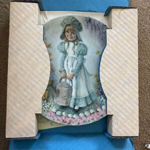 Reco Mother Goose Series Mary, Mary Collectors Plate By John McClelland